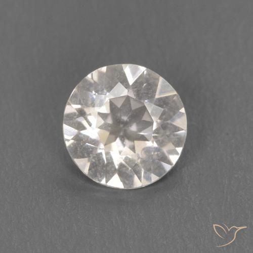 0.26ct Natural Rosa salmão Morganita, Redondo, VVS-VS