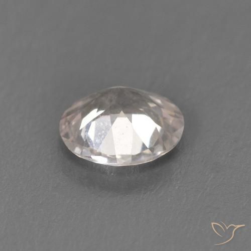 Morganita Rosa salmão Natural 0.26ct, Redondo, VVS-VS