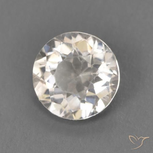 Morganita Rosa bem claro Natural 0.53ct, Redondo, VVS-VS