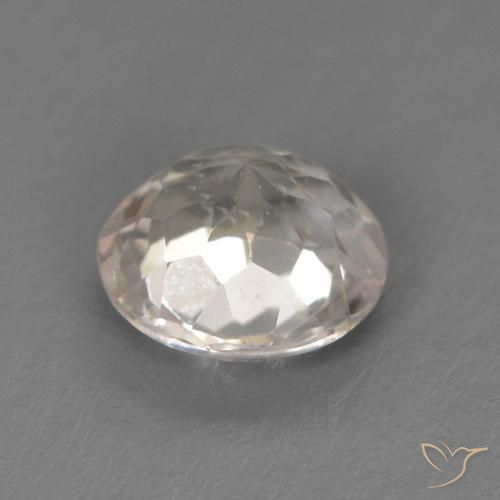Morganita Rosa bem claro Natural 0.53ct, Redondo, VVS-VS