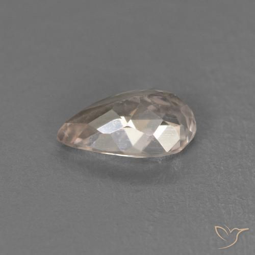 Morganita rosa médio Natural 0.39ct, Formato de pêra, VVS-VS