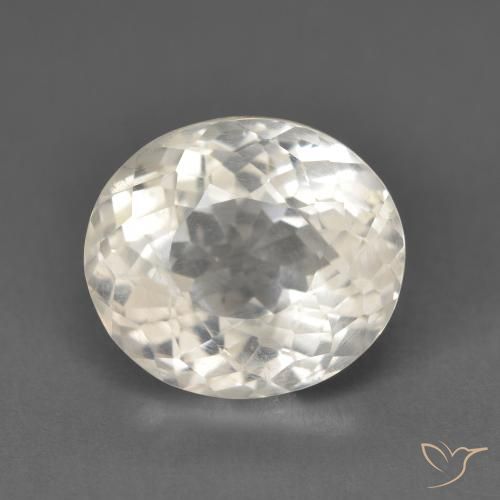 5.60ct Natural Pérola Branca Morganita, oval, VS