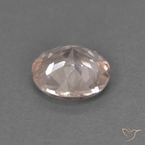Morganita Rosa bem claro Natural 0.34ct, Redondo, VS