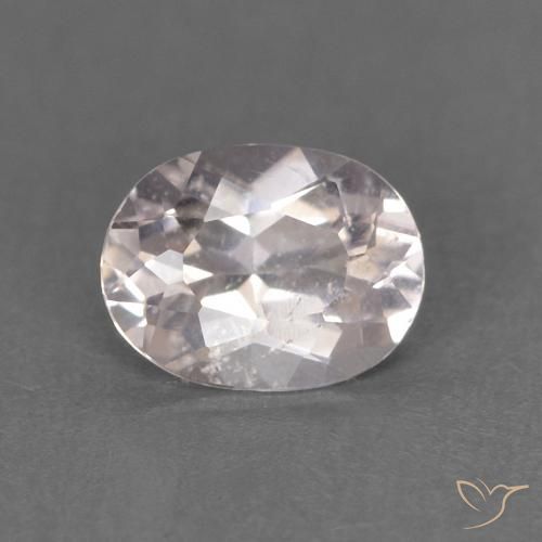 0.34ct Natural Luz rosa Morganita, oval, VS