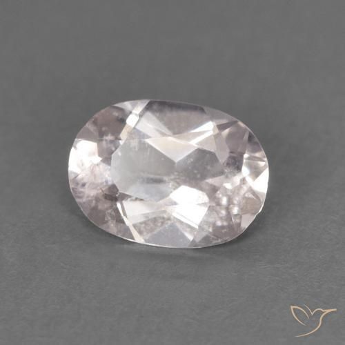 Morganita Rosa bem claro Natural 0.48ct, oval, VS