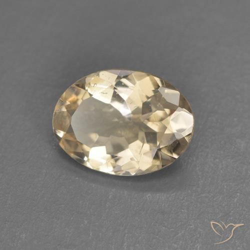Morganita Laranja claro Natural 0.83ct, oval, VS