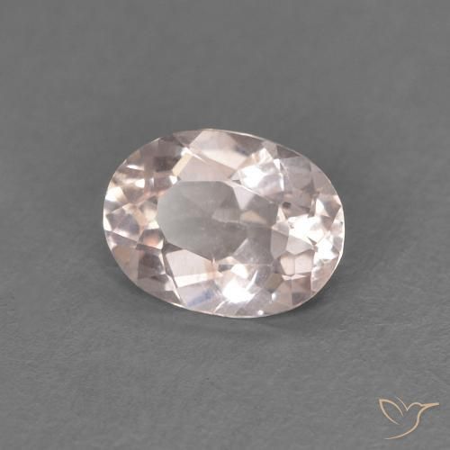 Morganita Rosa Flamingo Natural 0.43ct, oval, VS