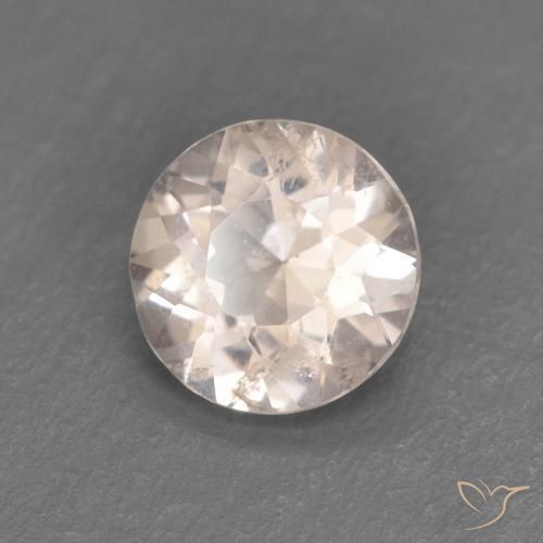 Morganita Rosa bem claro Natural 0.31ct, Redondo, VS