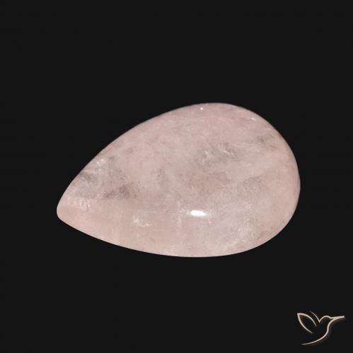 Morganita rosa médio Natural 7.83ct, Formato de pêra, Translúcido