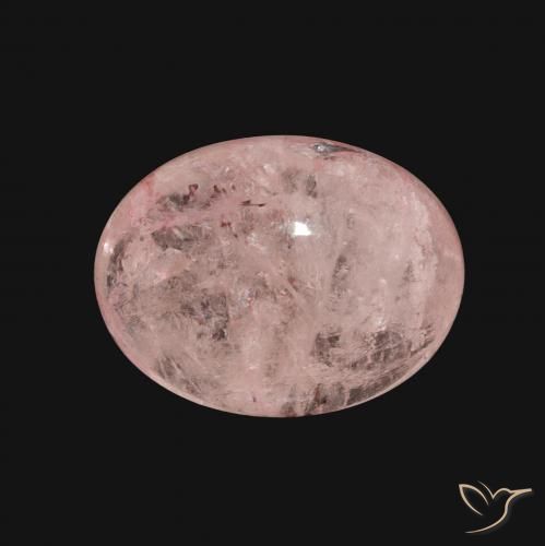 9.17ct Natural Rosa Flamingo Morganita, oval, Translúcido