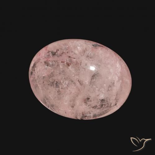 Morganita Rosa Flamingo Natural 9.17ct, oval, Translúcido