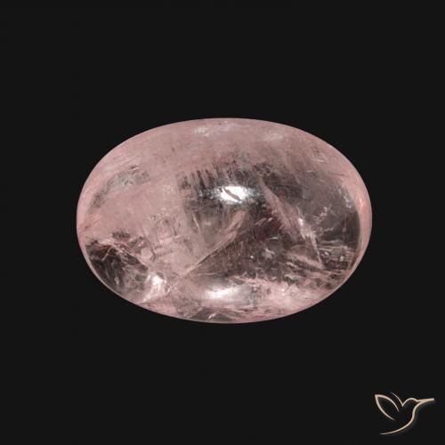 5.37ct Natural Rosa Flamingo Morganita, oval, Translúcido