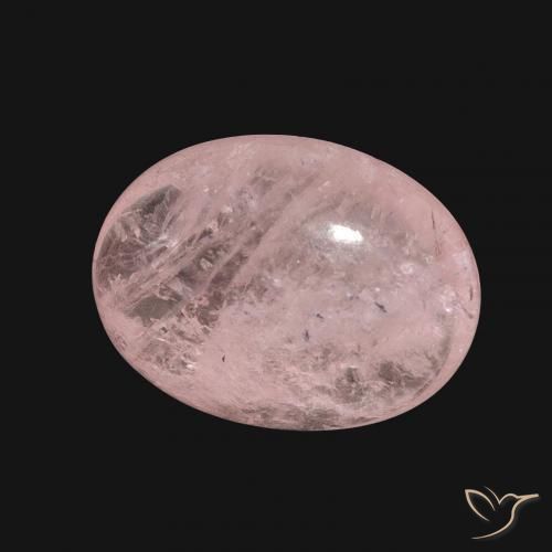 Morganita Luz rosa Natural 8.31ct, oval, Translúcido