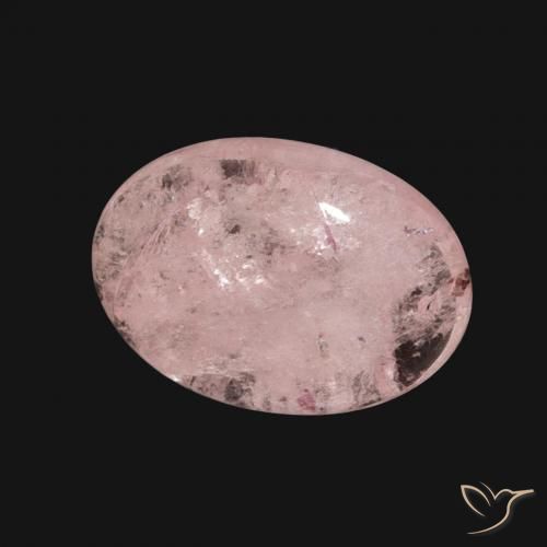 Morganita Luz rosa Natural 4.01ct, oval, Translúcido