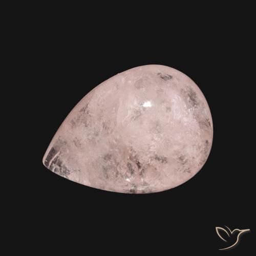 6.16ct Natural rosa médio Morganita, Formato de pêra, Translúcido