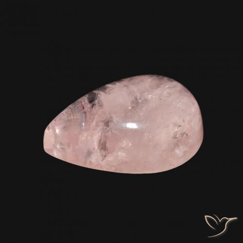 Morganita rosa médio Natural 3.63ct, Formato de pêra, Transparente