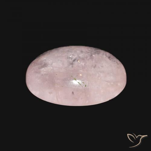 Morganita Rosa Flamingo Natural 4.80ct, oval, Transparente