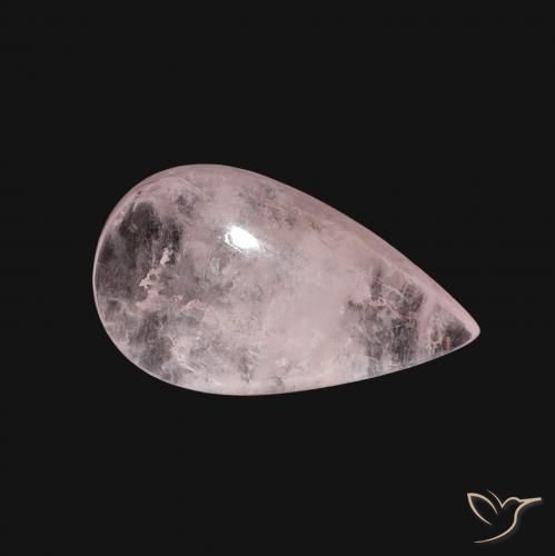Morganita Luz rosa Natural 3.35ct, Formato de pêra, Transparente
