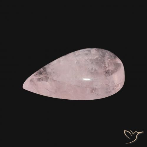 Morganita Luz rosa Natural 3.35ct, Formato de pêra, Transparente