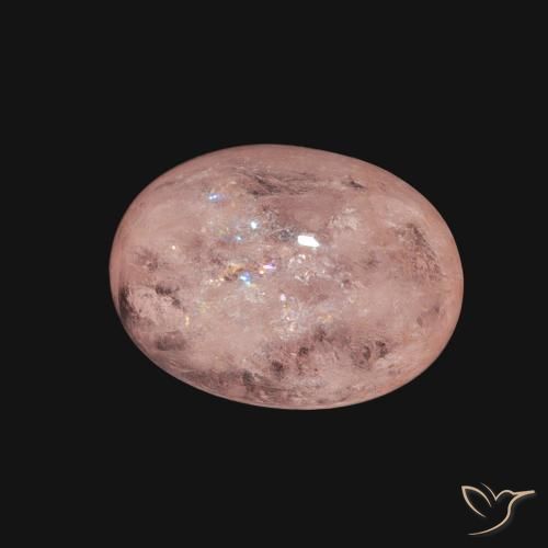 Morganita Luz rosa Natural 3.55ct, oval, Transparente