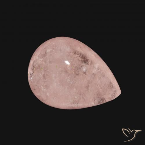 Morganita Luz rosa Natural 4.18ct, Formato de pêra, Transparente