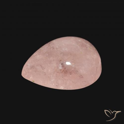Morganita Luz rosa Natural 4.18ct, Formato de pêra, Transparente