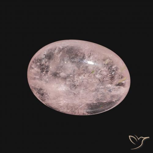 Morganita Rosa Flamingo Natural 5.58ct, oval, Transparente