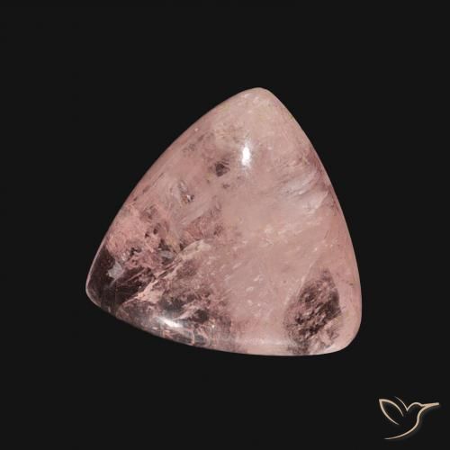 Morganita Luz rosa Natural 3.87ct, Trilhão, Transparente