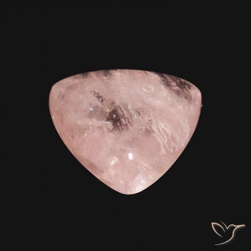 Morganita Luz rosa Natural 3.87ct, Trilhão, Transparente