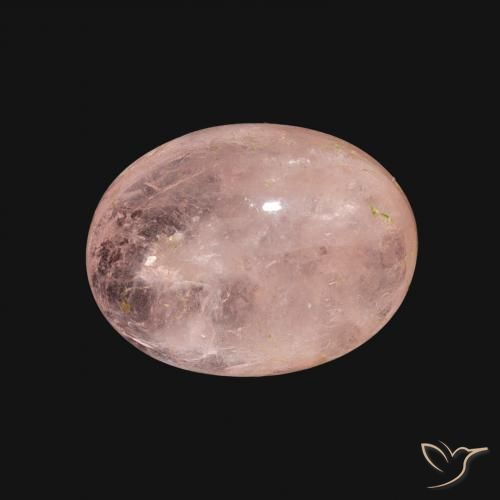 4.05ct Natural Luz rosa Morganita, oval, Transparente