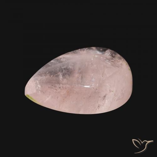 Morganita rosa médio Natural 5.89ct, Formato de pêra, Transparente