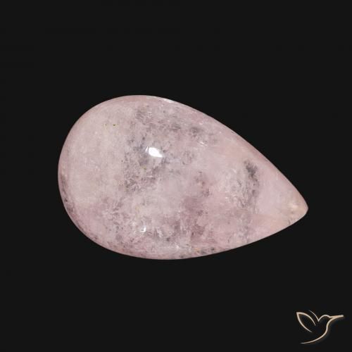 Morganita Luz rosa Natural 5.64ct, Formato de pêra, Transparente