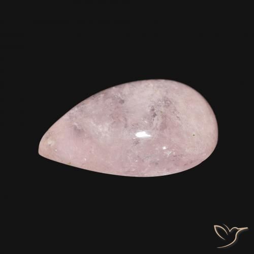 Morganita Luz rosa Natural 5.64ct, Formato de pêra, Transparente
