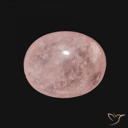 6.00ct Natural Luz rosa Morganita, oval, Transparente