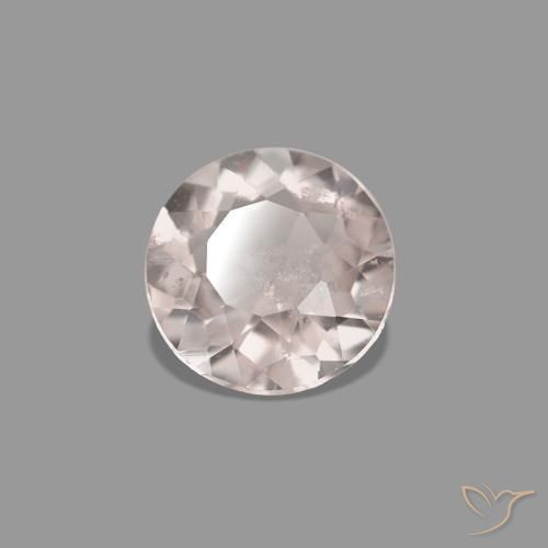 Morganita Luz rosa Natural 0.40ct, Redondo, VS-SI