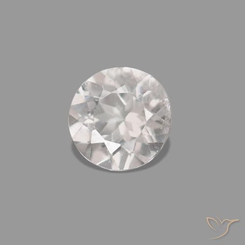 Morganita Luz rosa Natural 0.15ct, Redondo, VVS-VS