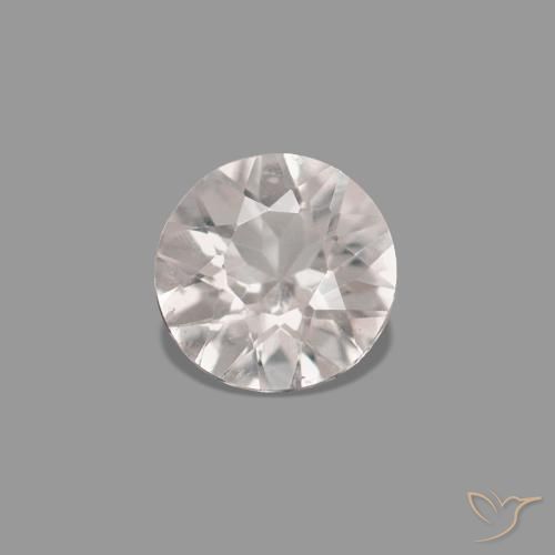 Morganita Luz rosa Natural 0.22ct, Redondo, VVS-VS