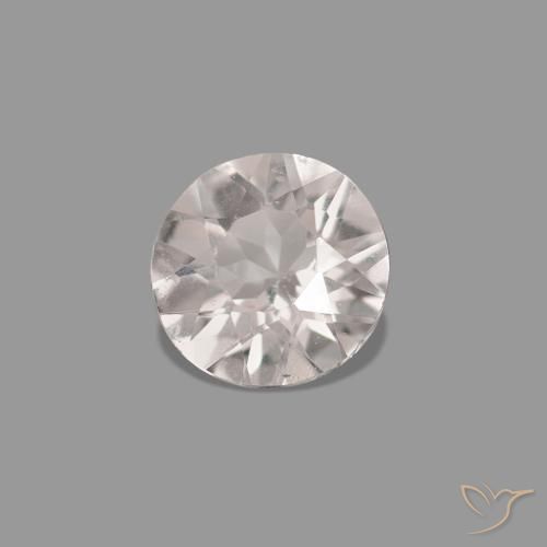Morganita Luz rosa Natural 0.22ct, Redondo, VVS-VS