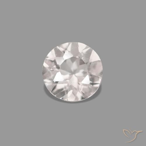 Morganita Rosa Flamingo Natural 0.16ct, Redondo, VVS-VS