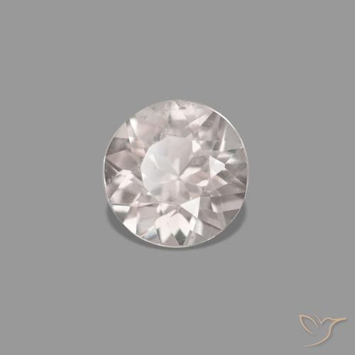 Morganita Luz rosa Natural 0.20ct, Redondo, VVS-VS