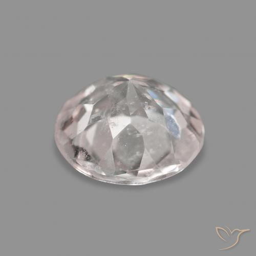 Morganita Rosa bem claro Natural 0.52ct, Redondo, VS-SI