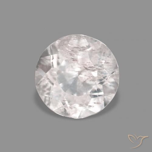 0.30ct Natural Rosa bem claro Morganita, Redondo, VS