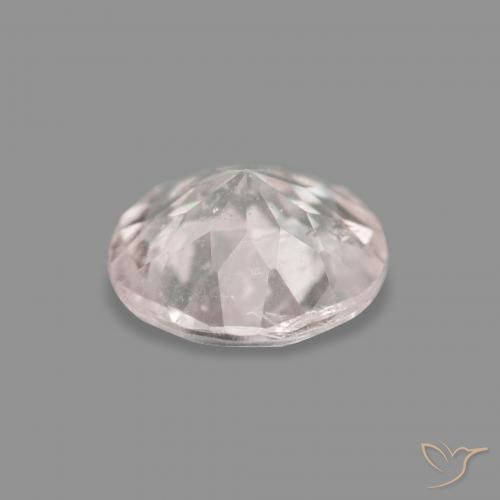 Morganita Rosa bem claro Natural 0.26ct, Redondo, VS