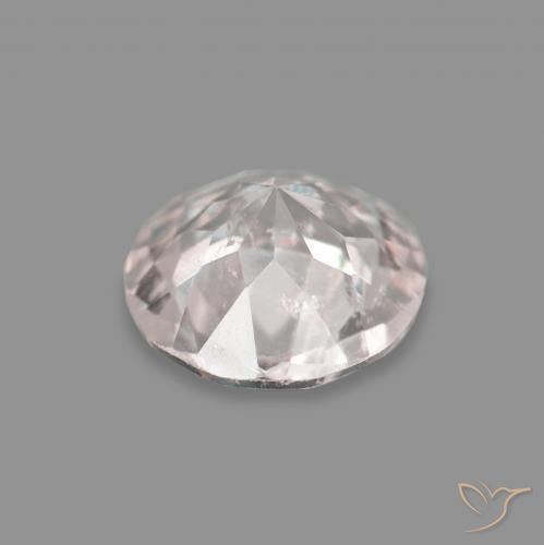 Morganita Rosa bem claro Natural 0.24ct, Redondo, VS
