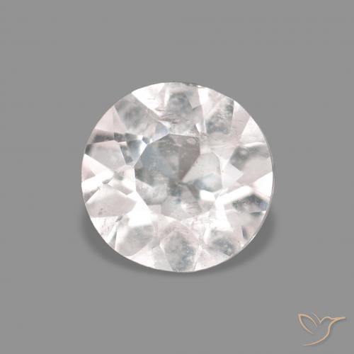 0.31ct Natural Rosa bem claro Morganita, Redondo, VS