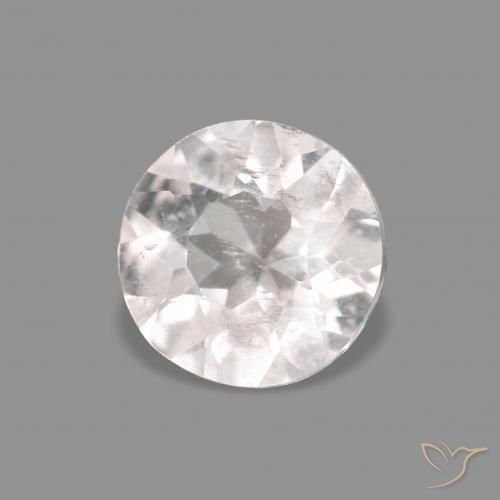 Morganita Rosa bem claro Natural 0.31ct, Redondo, VS