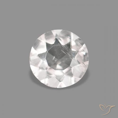 0.36ct Rosa bem claro Morganita, Redondo, VS