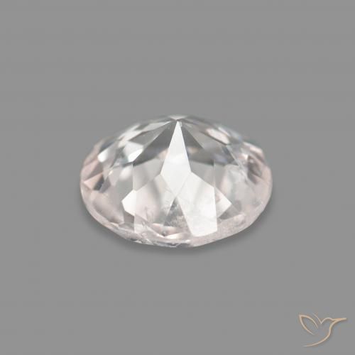Morganita Rosa bem claro Natural 0.45ct, Redondo, VS