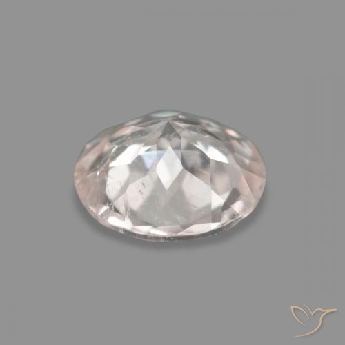 Morganita Rosa bem claro Natural 0.41ct, Redondo, VS