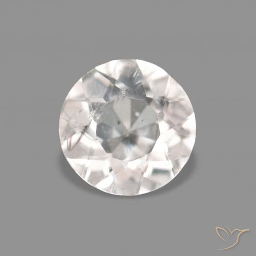 0.30ct Rosa bem claro Morganita, Redondo, VS